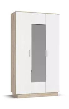 Шкаф РИМ-120 Сонома, Белый снег