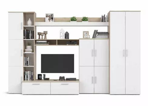 Стенка Мальта Сонома, Белый снег