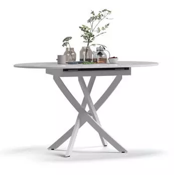 Стол Boss One NEW Белый мрамор, Белый