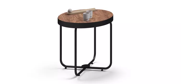 Стол журнальный BOSS RING 50см Wood Brown