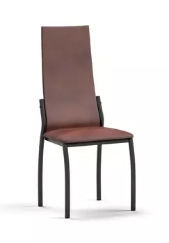 Стул АСТИ NEW 2 шт. экокожа Табак, черный