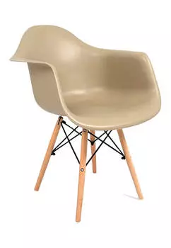Стул Eames daw бежевый