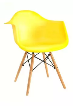 Стул Eames daw желтый