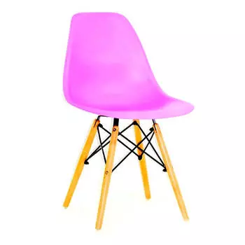 Стул Eames Simple розовый