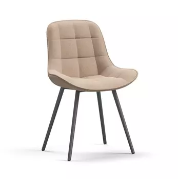 Стул Турин Sherlock Бежевый, черный