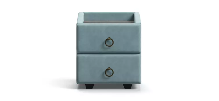 Тумба BOSS CLASSIC Monolit аква, Вяз каменный
