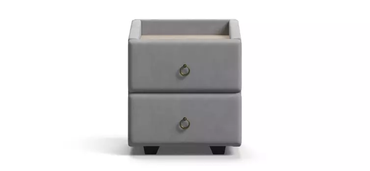 Тумба BOSS CLASSIC Monolit сталь, сонома