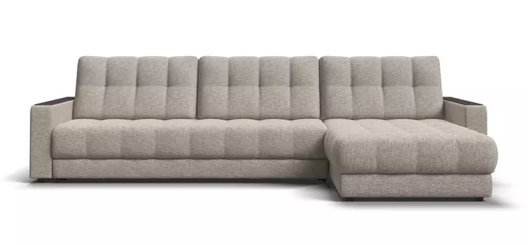 Угловой диван BOSS 3.0 MAX Рогожка Vento бежевый