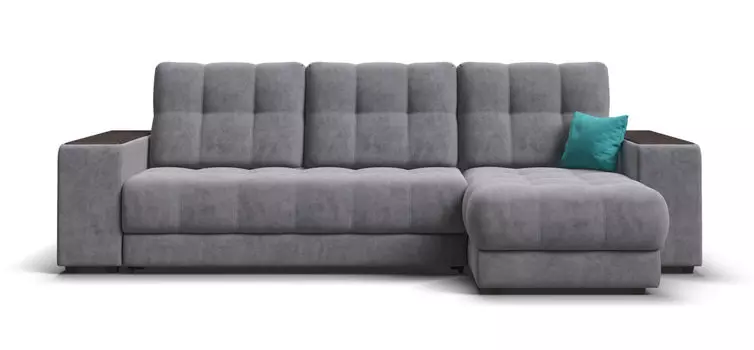 Угловой диван BOSS 3.0 XL Велюр Роял агат