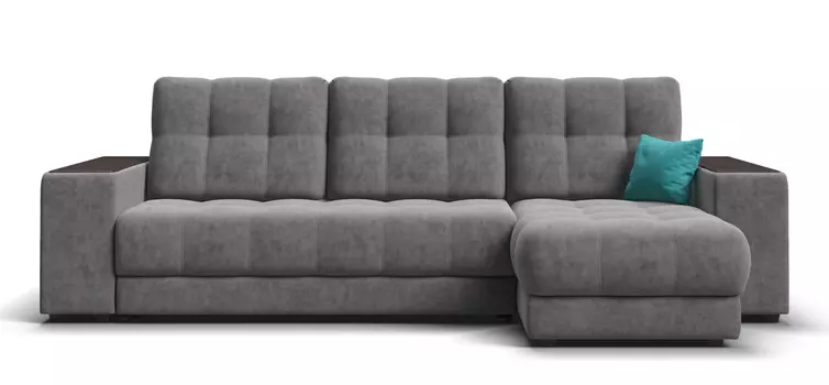 Угловой диван BOSS 3.0 XL Велюр Royal стоун