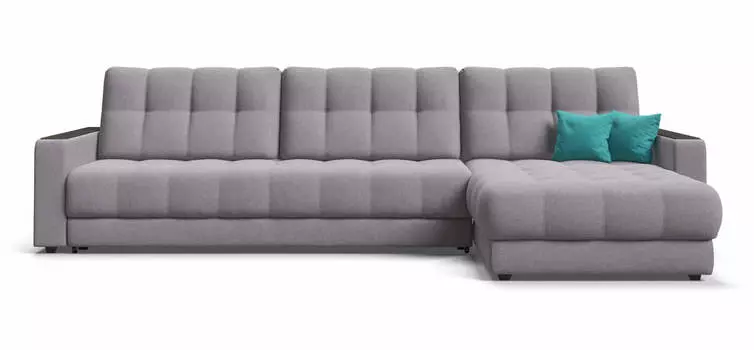 Угловой диван BOSS 3.0 MAX шенилл Soro грей