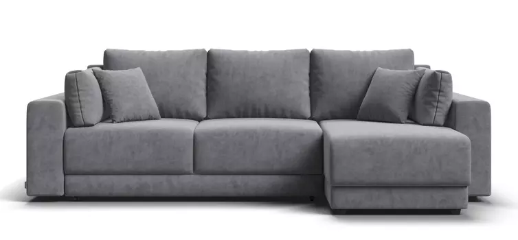 Угловой диван Босс Прайм ХЛ Велюр Роял агат