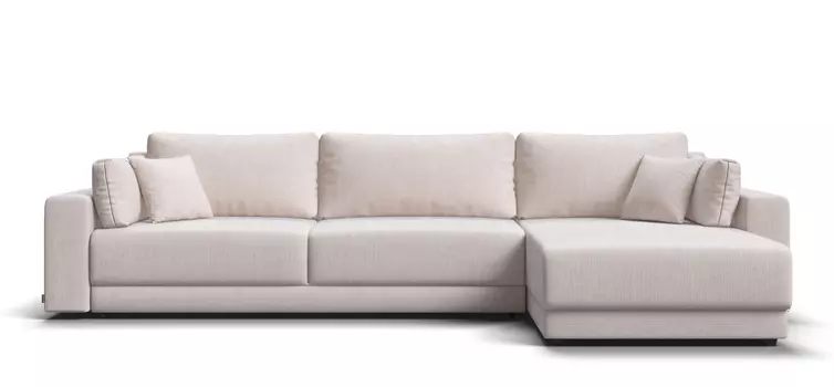 Угловой диван Босс Прайм Макс Вельвет CORD бежевый