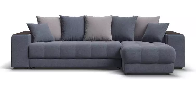 Угловой диван BOSS Rich XL SE Шенилл Soro графит