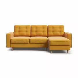 Угловой диван BOSS SKANDY велюр Monolit маст