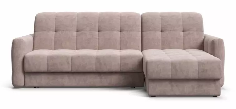 Угловой диван BOSS Sleep 140 Велюр Royal пион
