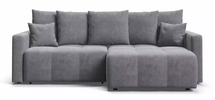 Угловой диван BOSS TREND Велюр Роял агат