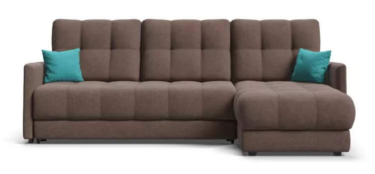 Угловой диван BOSS XL LOFT шенилл Soro браун