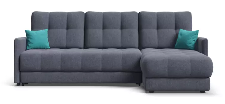 Угловой диван BOSS XL LOFT шенилл Soro графит