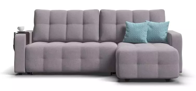 Угловой диван Dandy 2.0 шенилл Soro грей