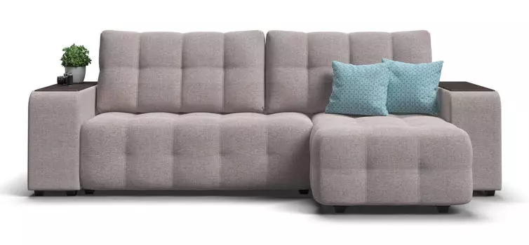 Угловой диван DANDY XL SE Рогожка Malmo бежевый