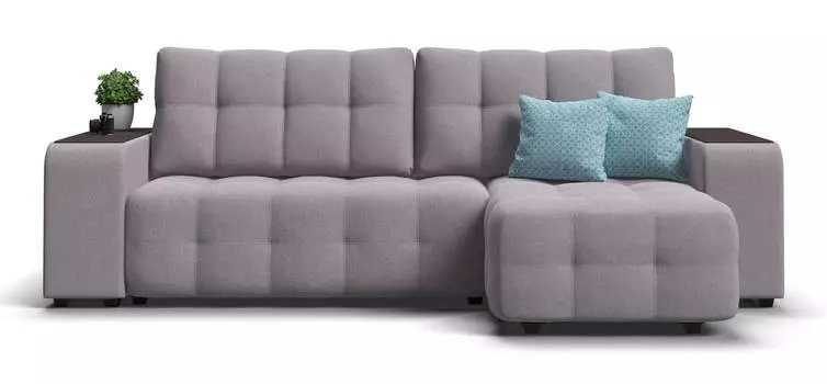 Угловой диван Dandy XL SE шенилл Soro грей