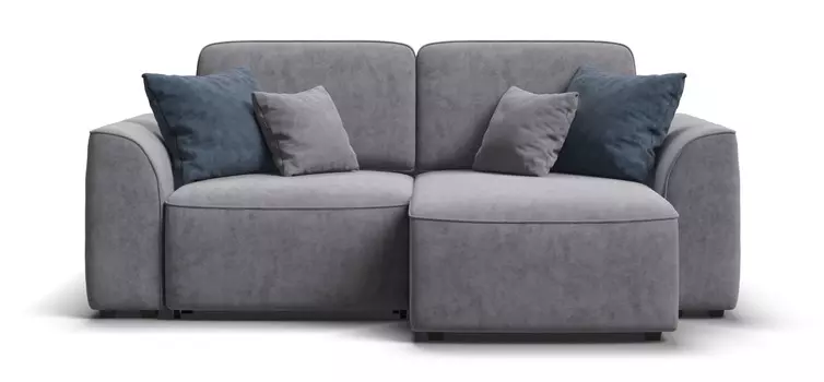 Угловой диван KING MODOOL Велюр Роял агат