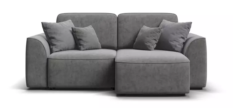 Угловой диван KING MODOOL Велюр Royal стоун