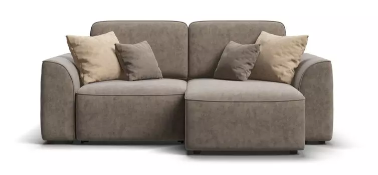 Угловой диван KING MODOOL Велюр Royal тауп NEW