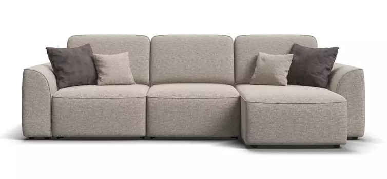 Угловой диван KING SE Рогожка Vento бежевый