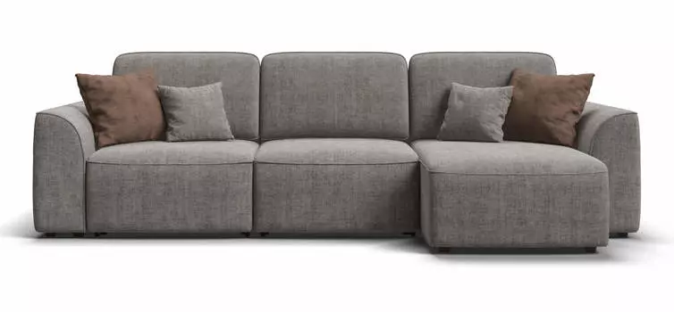 Угловой диван KING SE Шенилл IQ бежевый