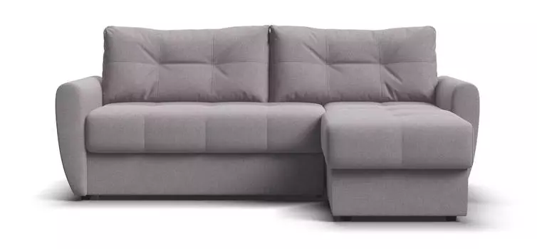 Угловой диван Престон шенилл Soro грей