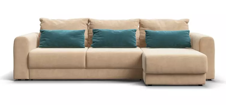 Угловой Диван Ричмонд SE Monolit санд, Monolit зеленый