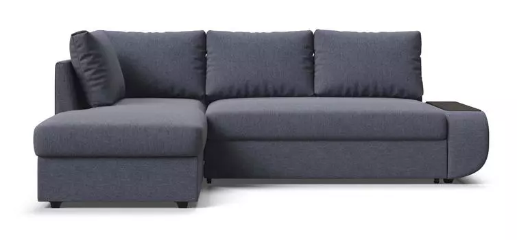 Угловой левый диван Порто НПБ Soro графит