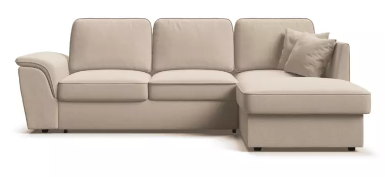 Угловой правый диван Марсель НПБ шенилл Soro санд