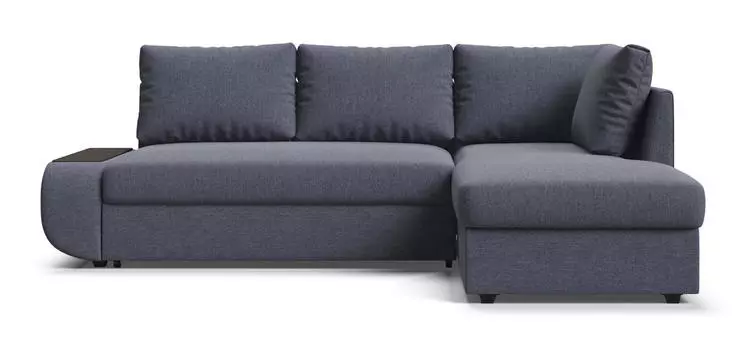 Угловой правый диван Порто НПБ Soro графит