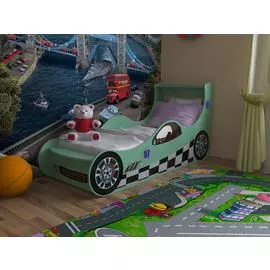Детская кровать СлавМебель Машинка 80x190