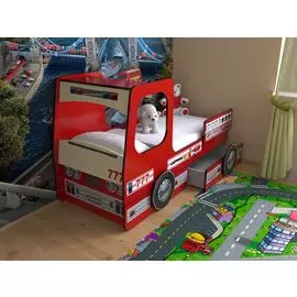 Детская кровать СлавМебель Пожарная 80x190 см