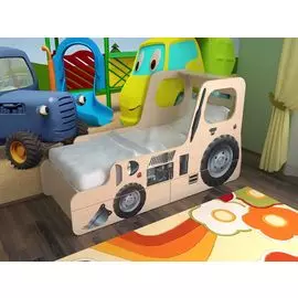 Детская кровать СлавМебель Трактор