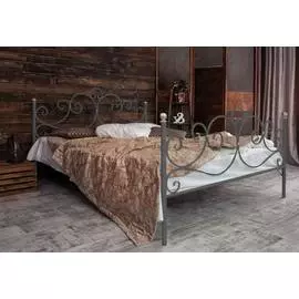 Кованая кровать Francesco Rossi Флоренция с двумя спинками 180x200 см