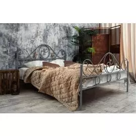 Кованая кровать Francesco Rossi Венеция с двумя спинками 180x200 см