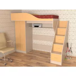 Кровать-чердак СлавМебель Квартет