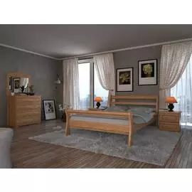 Кровать DreamLine Милан Ясень 80x200 см