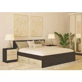 Кровать с ящиками MaxМебель 120x200 см