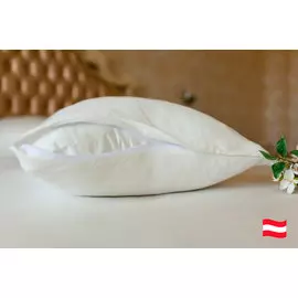Наволочка GERMAN GRASS, цвет экрю, на молнии 68x68 см