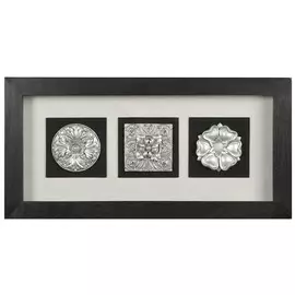 Панно Mart Gallery Вертикальный декор 2 черная рама