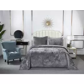 Покрывало Sofi de Marko Патрисия, серое 240x260 см