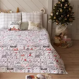 Покрывало Xmas cat Этель