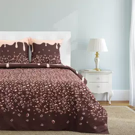 Постельное белье Этель Кофе Евро см
