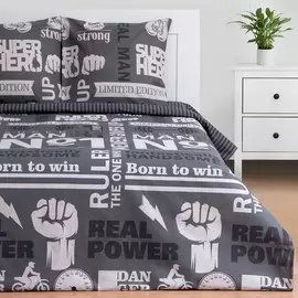 Постельное белье Этель Super man Евро см